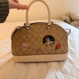 Coach Mini Sierra Satchel with NASA Patches - RARE